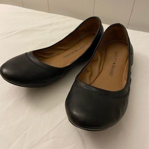 Black Lucky Brand Ballet Flats